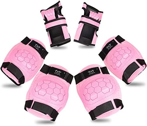 Best deal 👍 Kids Knee Pads And Elbow Pads Set,Kids Protective Gear Set,Knee Pads Skating Rollerblading Skateboarding BMX Scooter Cycling Black ✔️ - Image 9
