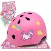 Coupon 💯 Bike Helmet With DIY Stickers For Toddler Boys 👧 Girls I CPSC & CE Certified For Skateboard Roller-Skating Bicycle Scooter I Baby Infant Youth Child Ages 2-4 3-5 5-8 Year Old 👧 Girls In Wonderlan 💯