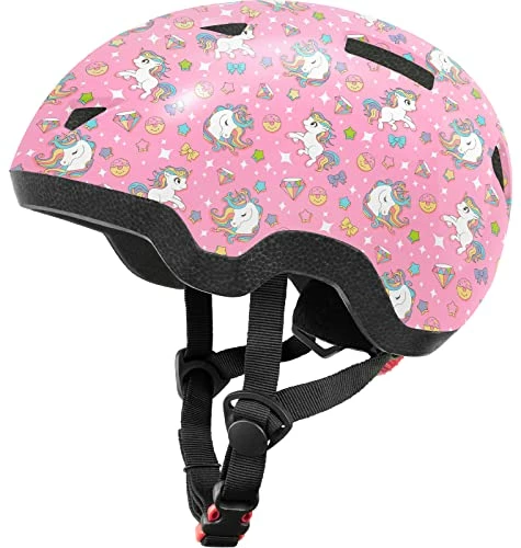 New π₯° Kids/Toddler Bike Helmet For Boys And π§ Girls, Adjustable Children Skateboarding Helmets From Infant/Baby To Youth Matte White π