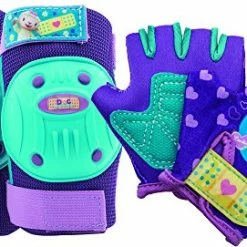 Flash Sale π BELL Kids Protective Pad And Glove Sets Frozen - White/blue π§¨