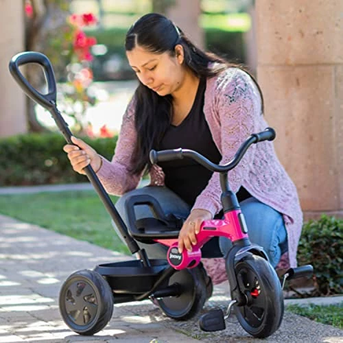 Brand new 🎁 Tricycoo, Toddler Trike, Compact Lightweight Kids' Folding Trike, PinkCrush Greenamole 🔥 - Image 3