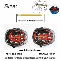 Deals 👏 Kids Helmet Knee Elbow Pads Wrist Guard Sport Protective Gear Adjustable Scooter Skateboard Roller Bike Skate Cycling Safety Set For Boy Girl Red（4-12 Years/18.5-22.4 In) 🔥