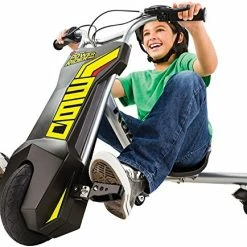 Buy 🔔 Razor PowerRider 360 For Kids Ages 8+ - Electric Tricycle, Up To 9 Mph, Welded Steel Fork, 12V Powered Ride-On, For Riders Up To 120 Lbs ⌛