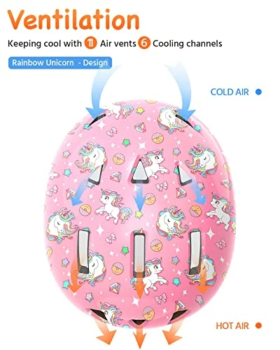 New π₯° Kids/Toddler Bike Helmet For Boys And π§ Girls, Adjustable Children Skateboarding Helmets From Infant/Baby To Youth Matte White π - Image 5