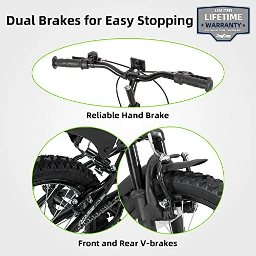 Best Sale ๐ฅฐ 20 Inch Kids Mountain Bike For Boys & ๐ง Girls Ages 7-13 Years Old, Kids Bicycle With Full Dual-Suspension Steel Frame And 1-Speed Drivetrain With Kickstand, Multiple Colors Pink ๐ - Image 2