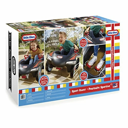 Discount ๐ Jett Car Racer Black, Ride On Car With Adjustable Seat Back, Dual Handle Rear Wheel Steering, Racing Control, Kid Powered Fun, Great Gift For Kids, Toys For ๐ง Girls Boys Ages 3-10 Year โญ - Image 4