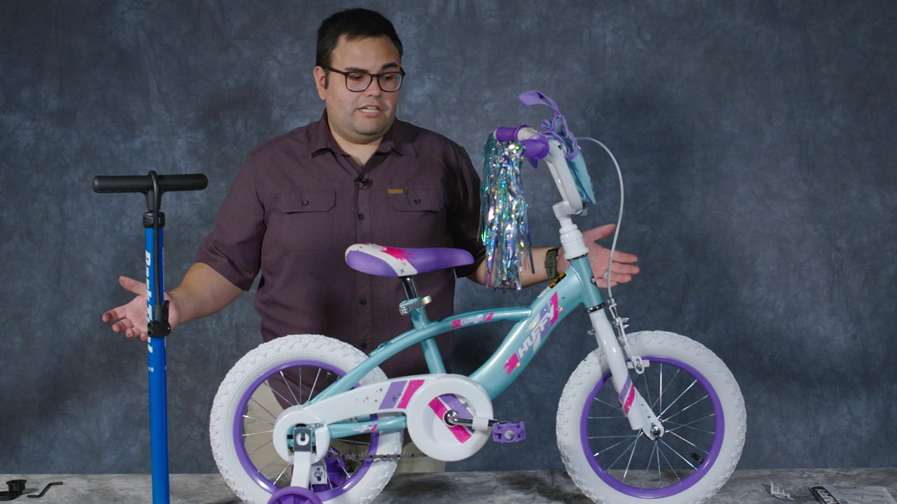 Outlet โ Disney Cars Kid Bike Quick Connect Assembly, Handlebar Plaque W/ Sounds & Training Wheels, 16" Red ๐ - Image 7